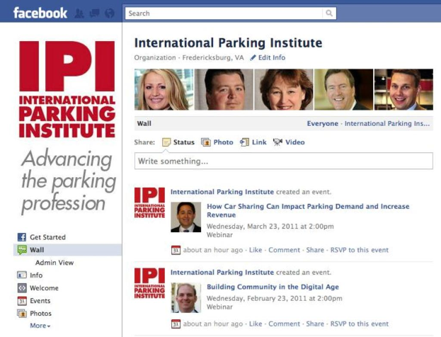 Screenshot einer Facebook-Seite mit sechs Profilfotos von Männern und Frauen oben und Text mit Zitaten auf der linken Seite.